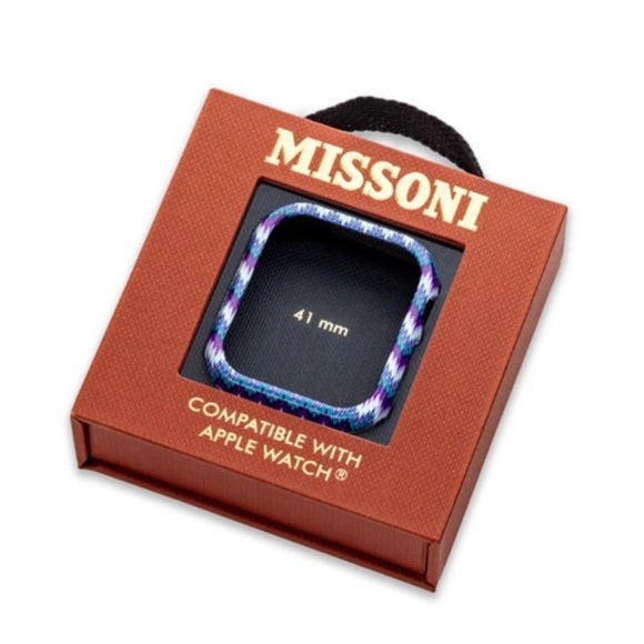 Missoni Zigzag 41mm Apple Watch Cover Unisex New In Box